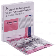 Cavmox Hp Kit 4 Tablet And 2 Capsule